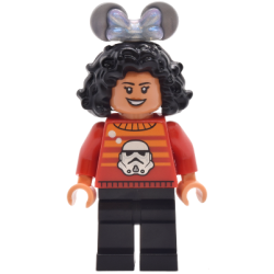 Main Street, U.S.A. Park Guest - Female, Red Star Wars Sweater with Stormtrooper, Black Legs – ДИСНИ