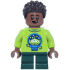 Main Street, U.S.A. Park Guest Child - Boy, Toy Story Shirt with Alien and Rocket on Back, Dark Green Short Legs – ДИСНИ