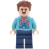 Main Street, U.S.A. Park Guest - Male, Medium Azure Stitch Shirt with Surfboard on Back, Dark Blue Legs – ДИСНИ