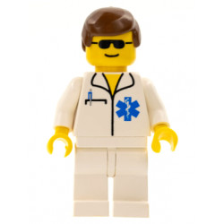 Doctor - EMT Star of Life, White Legs, Brown Male Hair, Sunglasses – ГРАДСКИ