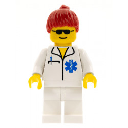 Doctor - EMT Star of Life, White Legs, Red Ponytail Hair – ГРАДСКИ