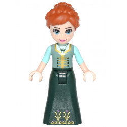 Anna - Sand Green Top, Dark Green Skirt – ДИСНИ