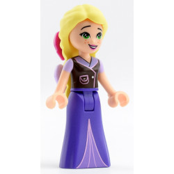 Rapunzel - Mini Doll, Lavender and Magenta Bows, Dark Purple Skirt – ДИСНИ