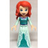 Ariel, Human (Light Nougat) - Light Aqua Dress with Silver Starfish and Shells – ДИСНИ