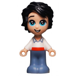 Prince Eric - Micro Doll, White Shirt, Sand Blue Pants – ДИСНИ