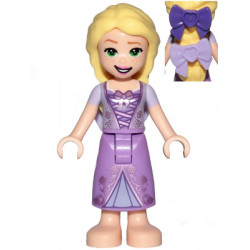 Rapunzel - Mini Doll, Dark Purple and Lavender Bows – ДИСНИ