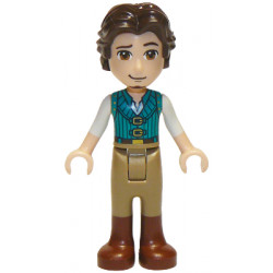 Flynn Rider - Mini Doll, Dark Turquoise Vest – ДИСНИ