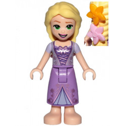 Rapunzel - Mini Doll, Bright Light Orange and Bright Pink Flowers – ДИСНИ
