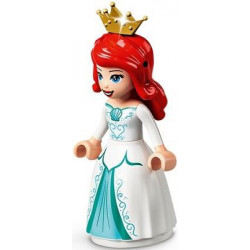 Ariel, Human (Light Nougat) - White Dress, Pearl Gold Tiara – ДИСНИ