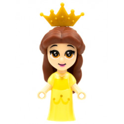 Belle - Micro Doll, Pearl Gold Tiara – ДИСНИ