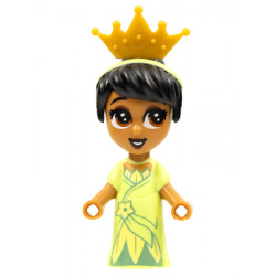 Tiana - Micro Doll, Pearl Gold Tiara – ДИСНИ
