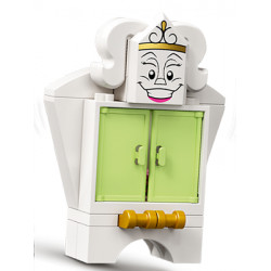 Wardrobe - Printed Face on Tile, Modified 2 x 3 Pentagonal with Drawer Handles – ДИСНИ