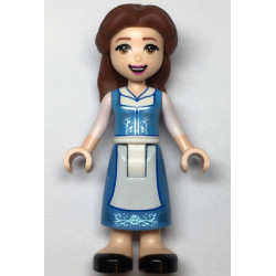 Belle - Medium Blue Dress, Open Mouth Smile – ДИСНИ