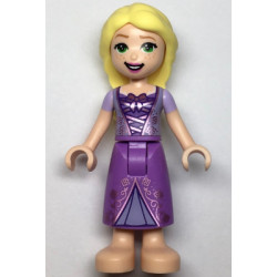 Rapunzel - Mini Doll, Metallic Pink Laced Dress – ДИСНИ