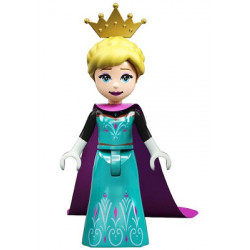 Elsa, Coronation Elsa - Dark Turquoise Dress, Black Sleeves and Magenta Cape – ДИСНИ