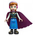 Anna - Blue Skirt, Black Boots and Black Top, Light Aqua Sleeves and Windswept Magenta Cape – ДИСНИ