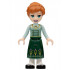 Anna - Dark Green Skirt with Flowers, Sand Green Vest, Light Aqua Sleeves – ДИСНИ