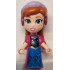 Anna - Micro Doll, Magenta Dress – ДИСНИ
