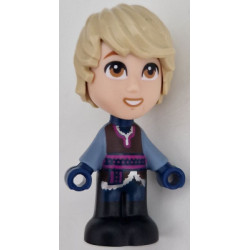 Kristoff - Micro Doll, Reddish Brown Shirt, Dark Blue Pants – ДИСНИ