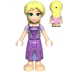 Rapunzel - Mini Doll, Bright Pink Flower – ДИСНИ