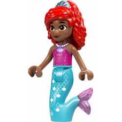 Ariel, Mermaid (Medium Brown) - Magenta Top, Medium Azure Tail – ДИСНИ