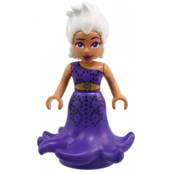 Ursula (Medium Nougat) - Mini Doll, Dark Purple Dress – ДИСНИ