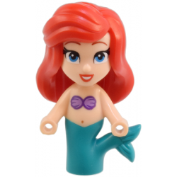 Ariel, Mermaid (Light Nougat) - Micro Doll, Open Eyes – ДИСНИ