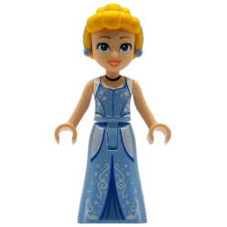 Cinderella - Bright Light Blue and Metallic Light Blue Dress, Bright Light Orange Hair – ДИСНИ