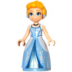 Cinderella - Bright Light Blue and Metallic Light Blue Ball Gown, Bright Light Orange Hair – ДИСНИ