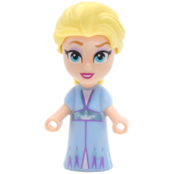 Elsa - Micro Doll, Bright Light Blue Dress, Open Mouth Smile – ДИСНИ