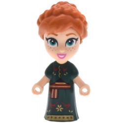Anna - Micro Doll, Dark Green Dress – ДИСНИ