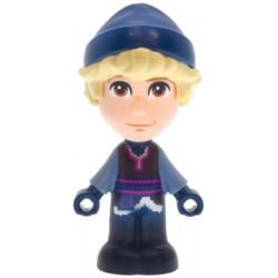 Kristoff - Micro Doll, Dark Brown Shirt, Dark Blue Shorts and Beanie, Closed Mouth Grin – ДИСНИ