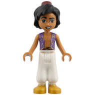 Aladdin - Gold Filigree on Vest and Belt, Medium Nougat Skin – ДИСНИ