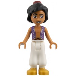 Aladdin - Gold Filigree on Vest and Belt, Medium Nougat Skin – ДИСНИ