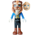 Beast / Prince Adam - Mini Doll, Black Trousers, Reddish Brown Boots – ДИСНИ