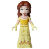 Belle - Mini Doll, Yellow and Bright Light Yellow Dress with Skirt Full Length, Gold Brooch – ДИСНИ