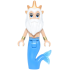 King Triton - Mini Doll, Medium Tan – ДИСНИ