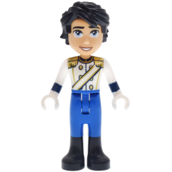 Prince Eric - Medium Tan, Uniform with Gold Epaulettes, Blue Trousers – ДИСНИ