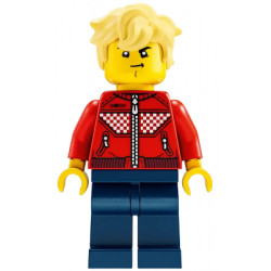 Cooper - Red Racing Jacket, Dark Blue Legs – ДРИЙМЗ