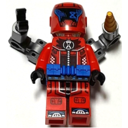 Cooper - Red Racing Suit, Blue Utility Belt, Helmet, Robot Arms – ДРИЙМЗ