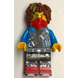 Mateo - Dark Azure Jacket, Red Bandana – ДРИЙМЗ