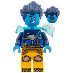 Logan - Trans-Light Blue Shoulder Armor, Bright Light Orange Legs – ДРИЙМЗ