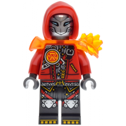 Cooper - Robot with Red Hood and Trans-Orange Armor – ДРИЙМЗ