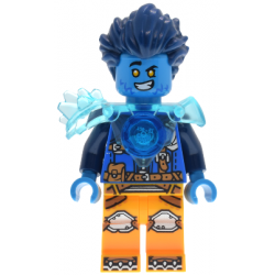 Logan - Trans-Light Blue Shoulder Armor, Bright Light Orange Legs and Dark Blue Round Tile – ДРИЙМЗ