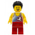 Male, Tank Top with Surfer Silhouette, Red Legs, Black Hair – ОБУЧИТЕЛНИ