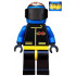 Extreme Team - Blue, Blue Flame Helmet, White Bangs – ГРАДСКИ