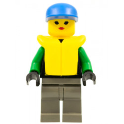 Extreme Team - Green, Dark Gray Legs, Blue Cap, Life Jacket – ГРАДСКИ
