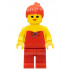 Red Halter Top - Red Legs, Red Ponytail Hair – ГРАДСКИ