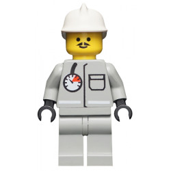 Fire - Air Gauge and Pocket, Light Gray Legs, White Fire Helmet – ГРАДСКИ
