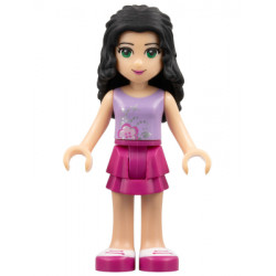 Friends Emma - Magenta Layered Skirt, Lavender Top – ПРИЯТЕЛИ